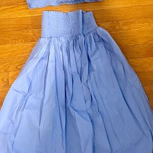 Banana Republic Blue Skirt